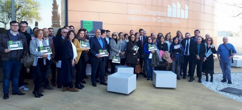 Tram participation in the diploma delivery ceremony to the companies participating in the MetallVallès Program